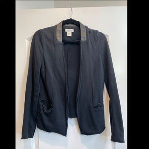 Barneys New York Black Cardigan Sweater